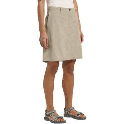 Jack Wolfskin Tihama Skort W Damesrok, Stone, 36 36 Jack Wolfskin Tihama Skort W Damesrok, Stone, 36 36