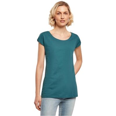 Build Your Brand Dames T-shirt met brede hals, dames T-shirt (1 stuk) 4XL Build Your Brand Dames T-shirt met brede hals, dames T-shirt (1 stuk) 4XL