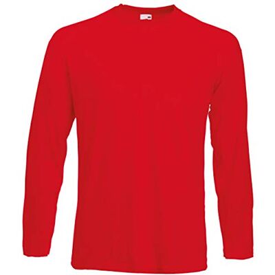 Fruit of the Loom Sweatshirt voor heren Poloshirt voor dames en heren van katoen, klassieke pasvorm + gratis MyShirt stoffen zak Small Fruit of the Loom Sweatshirt voor heren Poloshirt voor dames en heren van katoen, klassieke pasvorm + gratis MyShirt stoffen zak Small