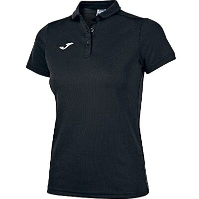 Joma 900247 200 poloshirt dames, Zwart 100 Joma 900247 200 poloshirt dames, Zwart 100