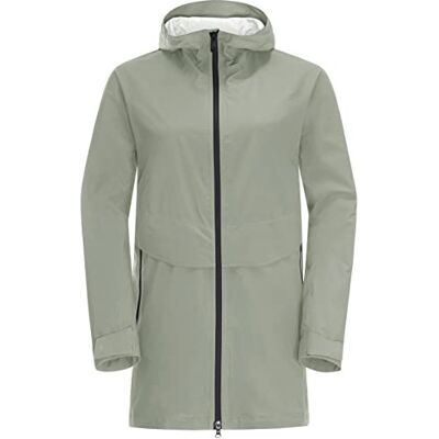 Jack Wolfskin Mainkai Long Jkt W Lange damesjas Jack Wolfskin Mainkai Long Jkt W Lange damesjas