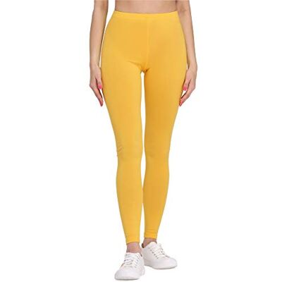 Bellivalini BLV50-147 Dameslegging, viscose, comfortabele kleding, voor dagelijks gebruik of sport, geschikt voor het hele jaar door, Geel., XXL XXL Bellivalini BLV50-147 Dameslegging, viscose, comfortabele kleding, voor dagelijks gebruik of sport, geschikt voor het hele jaar door, Geel., XXL XXL