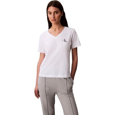 Calvin Klein A- Logo Vn 2 Pack Tee Lv047c906g T-shirts voor dames Calvin Klein A- Logo Vn 2 Pack Tee Lv047c906g T-shirts voor dames