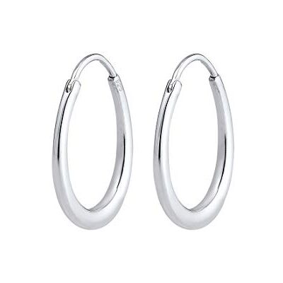 Elli Creolen voor dames, 925 sterling zilver Elli Creolen voor dames, 925 sterling zilver