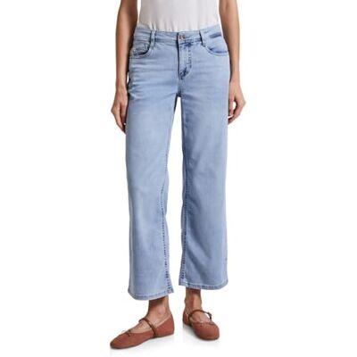 Street One Brede damesjeans, Ultra Bleach Wash, 33W/28L 33W / 28L Street One Brede damesjeans, Ultra Bleach Wash, 33W/28L 33W / 28L