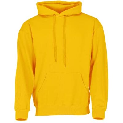 Fruit of the Loom Klassiek sweatshirt met capuchon voor heren, Geel (zonnebloemgeel), S S Fruit of the Loom Klassiek sweatshirt met capuchon voor heren, Geel (zonnebloemgeel), S S