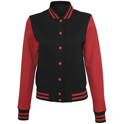 Build Your Brand Dames sweatshirt college jas Varsity dames Build Your Brand Dames sweatshirt college jas Varsity dames