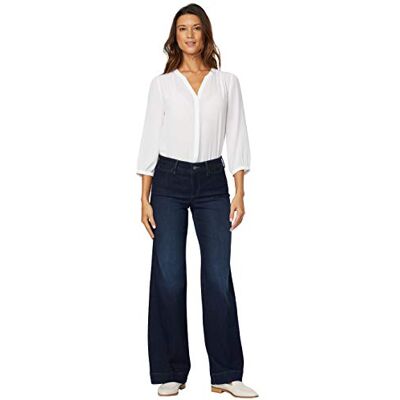 NYDJ Teresa broek van hoogwaardig denim, damesjeans, Burbank Wash 46 NYDJ Teresa broek van hoogwaardig denim, damesjeans, Burbank Wash 46