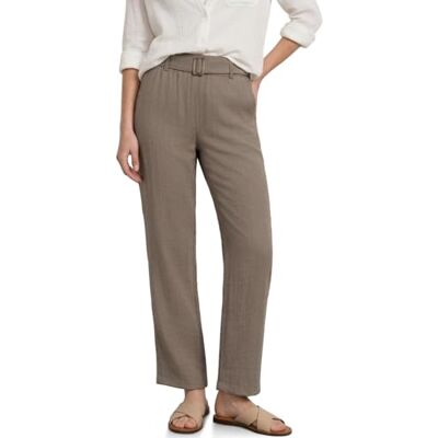 Street One Pantalon large beige foncé 34 34W / 32L Street One Pantalon large beige foncé 34 34W / 32L
