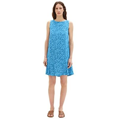 TOM TAILOR Damesjurk, 31746 Blue Geo Design, 46 46 TOM TAILOR Damesjurk, 31746 Blue Geo Design, 46 46