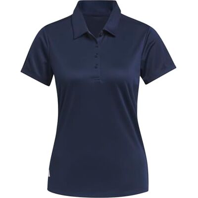 Adidas Solid Performance poloshirt met korte mouwen voor dames Adidas Solid Performance poloshirt met korte mouwen voor dames