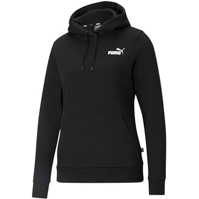 Puma Sweatshirt met capuchon voor dames, zwart. Puma Sweatshirt met capuchon voor dames, zwart.