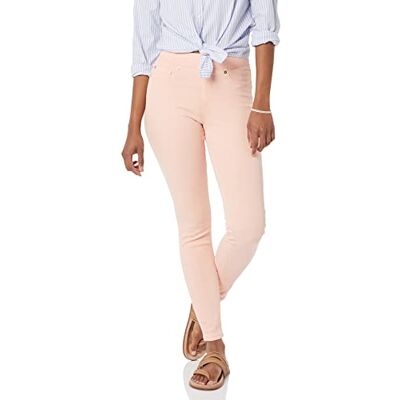 Amazon Essentials Jegging extensible à enfiler pour femme (disponible en grande taille), rose corail, taille 18 48 Amazon Essentials Jegging extensible à enfiler pour femme (disponible en grande taille), rose corail, taille 18 48