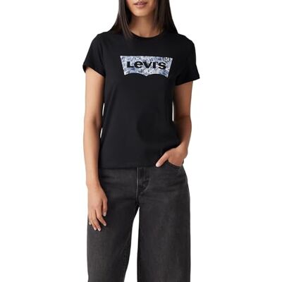 Levis The Perfect Tee T-shirt voor dames (1 stuk), Ophelia Floral Bw Fi, XS XS Levis The Perfect Tee T-shirt voor dames (1 stuk), Ophelia Floral Bw Fi, XS XS