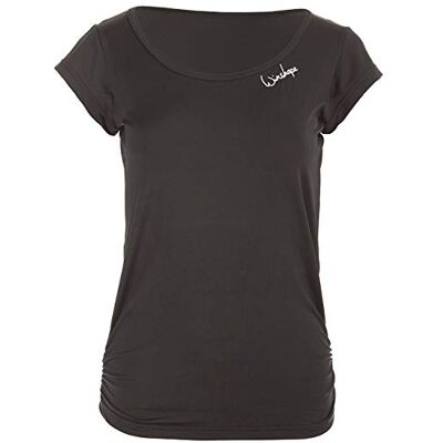 WINSHAPE Dames functioneel superlicht T-shirt met korte mouwen Aet106, Slim Style Fitness Yoga Pilates Tanktop voor dames WINSHAPE Dames functioneel superlicht T-shirt met korte mouwen Aet106, Slim Style Fitness Yoga Pilates Tanktop voor dames