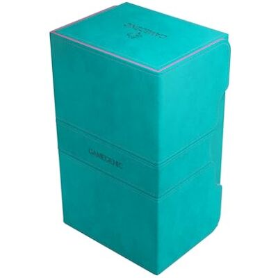 Gamegenic , Stronghold 200+ XL Exclusive Line Teal/Pink, tot 200 dubbellaagse kaarten, kleur: turquoise/roze Gamegenic , Stronghold 200+ XL Exclusive Line Teal/Pink, tot 200 dubbellaagse kaarten, kleur: turquoise/roze