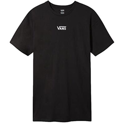 Vans Center Vee T-shirt voor dames, zwart, 1 stuk Vans Center Vee T-shirt voor dames, zwart, 1 stuk