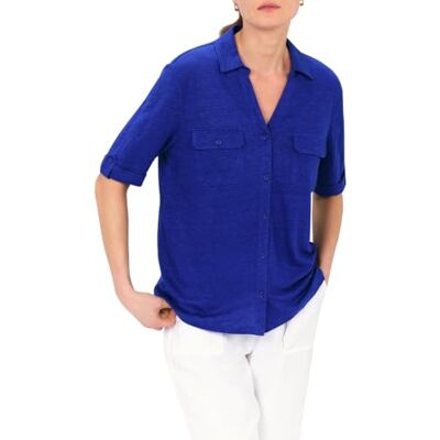 Caroll Dames T-shirt, blauw, L L Caroll Dames T-shirt, blauw, L L