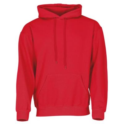 Fruit of the Loom 62-208-0 sweatshirt met capuchon dames, rood, L (fabrieksmaat: Wijd) L Fruit of the Loom 62-208-0 sweatshirt met capuchon dames, rood, L (fabrieksmaat: Wijd) L