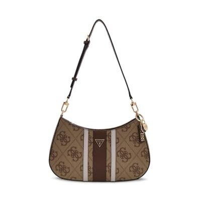 Guess Noelle II Top Zip Shoulder Bag ritssluiting bovenaan dames (1 stuk) Guess Noelle II Top Zip Shoulder Bag ritssluiting bovenaan dames (1 stuk)