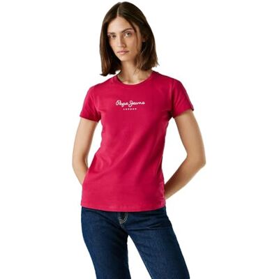Pepe Jeans New Virginia T-shirt voor dames, Roze (Penn Pink), XXS XXS Pepe Jeans New Virginia T-shirt voor dames, Roze (Penn Pink), XXS XXS