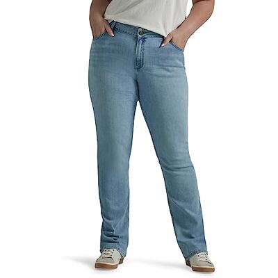 Lee Rechte pasvorm bootcut jeans dames jeans, Skygazing 42 Lee Rechte pasvorm bootcut jeans dames jeans, Skygazing 42
