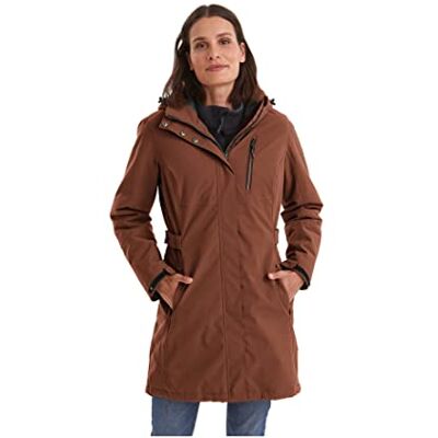Killtec Kow 165 Wmn Prk Functionele parka met afneembare kap voor dames Killtec Kow 165 Wmn Prk Functionele parka met afneembare kap voor dames