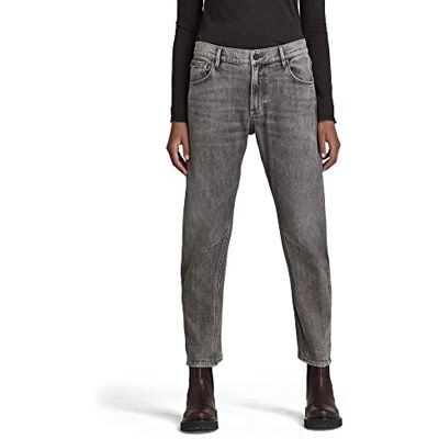G-STAR RAW , Dames Jeans Arc 3D Boyfriend, Blauw (Faded Carbon C909-C762) 28W / 30L G-STAR RAW , Dames Jeans Arc 3D Boyfriend, Blauw (Faded Carbon C909-C762) 28W / 30L