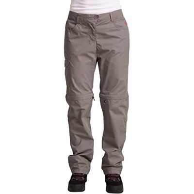 Trespass Rambler Convertible Regenbroek voor dames, met uv-bescherming en afneembare pijpen Trespass Rambler Convertible Regenbroek voor dames, met uv-bescherming en afneembare pijpen
