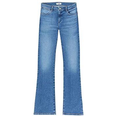 Wrangler Damesjeans, bootcut, raven, 29 W/32 l Taille 29/lengte 32 Wrangler Damesjeans, bootcut, raven, 29 W/32 l Taille 29/lengte 32
