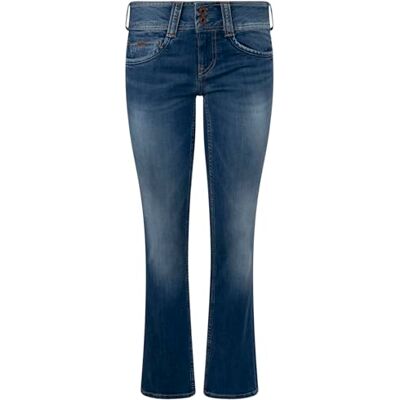 Pepe Jeans Dames Jeans Gen, Blau (Denim-d45), 28W / 34L Pepe Jeans Dames Jeans Gen, Blau (Denim-d45), 28W / 34L