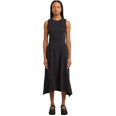 G-STAR RAW G-STAR Korset Flare Dress Sl Wmn casual damesjurk, Zwart (Dk Black Gd D27331-e078-b564), M M G-STAR RAW G-STAR Korset Flare Dress Sl Wmn casual damesjurk, Zwart (Dk Black Gd D27331-e078-b564), M M