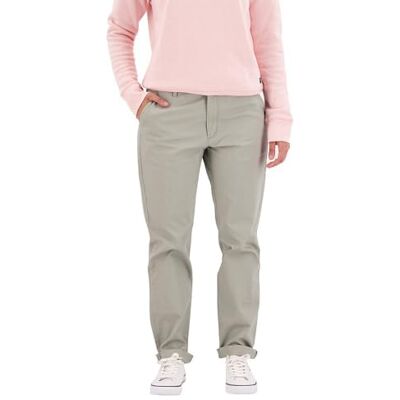 Dockers New Weekend Harvest Gold Cotton Chino broek voor dames, Groen (Forest Fog) 26W Extra long Dockers New Weekend Harvest Gold Cotton Chino broek voor dames, Groen (Forest Fog) 26W Extra long