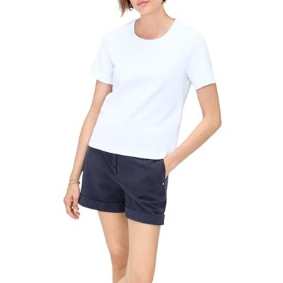 Caroll 241t-thugo T-shirt met korte mouwen voor dames, Wit., S S Caroll 241t-thugo T-shirt met korte mouwen voor dames, Wit., S S