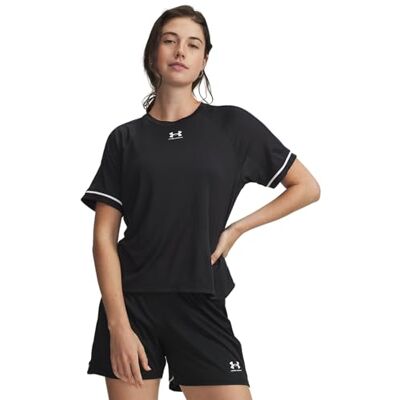 Under Armour UA W Challenger Boxy SS – Noir/Blanc – LG Under Armour UA W Challenger Boxy SS – Noir/Blanc – LG