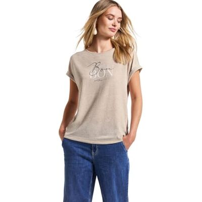 Street One A322703 Dames T-shirt met opschrift (1 stuk) 42 Street One A322703 Dames T-shirt met opschrift (1 stuk) 42