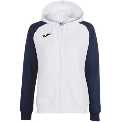 Joma Academy IV capuchontrui voor dames, verpakking van 1 stuks, wit marineblauw Joma Academy IV capuchontrui voor dames, verpakking van 1 stuks, wit marineblauw