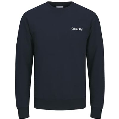Jack & Jones Jjebradley Graphic Sweatshirt Crew Noos Pls trainingspak voor heren 6XL grande taille Jack & Jones Jjebradley Graphic Sweatshirt Crew Noos Pls trainingspak voor heren 6XL grande taille