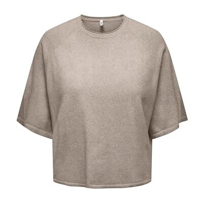 Only Onlloyal 3/4 ronde hals trui Knt Nca Onlloyal 3/4 Knt Nca ronde hals trui dames (1 stuk), Beige, XS XS Only Onlloyal 3/4 ronde hals trui Knt Nca Onlloyal 3/4 Knt Nca ronde hals trui dames (1 stuk), Beige, XS XS