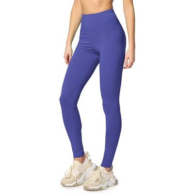 Merry Style Dames Lange Legging MS10-198, Kobalt, XL XL Merry Style Dames Lange Legging MS10-198, Kobalt, XL XL