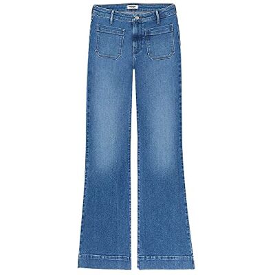 Lee Wrangler Flare damesjeans, Raven, Taille 29 / lengte 30 Taille 29 / lengte 30 Lee Wrangler Flare damesjeans, Raven, Taille 29 / lengte 30 Taille 29 / lengte 30