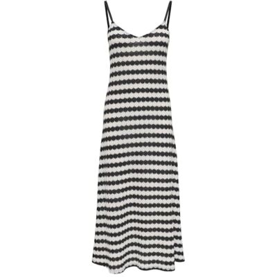 Only Onlevara S/L Stripe Dress Jrs Onlevara gestreepte jurk S/L Jrs dames (1 stuk), zwart., S S Only Onlevara S/L Stripe Dress Jrs Onlevara gestreepte jurk S/L Jrs dames (1 stuk), zwart., S S