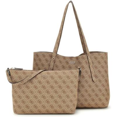 Guess Brenton Tote Latte Logo, latte-logo 45 x 27 x 13 cm Guess Brenton Tote Latte Logo, latte-logo 45 x 27 x 13 cm
