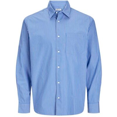 Jack & Jones Jjecody Ls Sn T-shirt en Popeline Chemise à manches longues Homme S Jack & Jones Jjecody Ls Sn T-shirt en Popeline Chemise à manches longues Homme S
