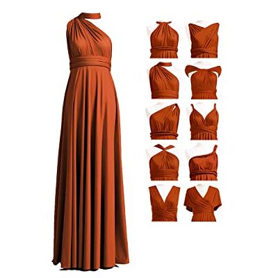72styles Infinity bruidsmeisjesjurk voor dames, converteerbare jurk, lang, grote maat, multifunctionele jurk, avond, bruiloft, Eén maat Eén maat 72styles Infinity bruidsmeisjesjurk voor dames, converteerbare jurk, lang, grote maat, multifunctionele jurk, avond, bruiloft, Eén maat Eén maat