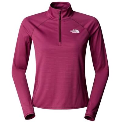 The North Face NF0A8BBV6EO W SUNRISER 1/4 Zip Long Maillot Femme Cyber Berry Taille XL The North Face NF0A8BBV6EO W SUNRISER 1/4 Zip Long Maillot Femme Cyber Berry Taille XL