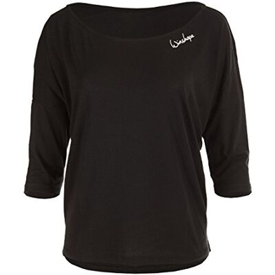 WINSHAPE Mcs001 Dames T-shirt met 3/4-mouwen Ultralicht 3/4-mouw T-shirt voor dames WINSHAPE Mcs001 Dames T-shirt met 3/4-mouwen Ultralicht 3/4-mouw T-shirt voor dames