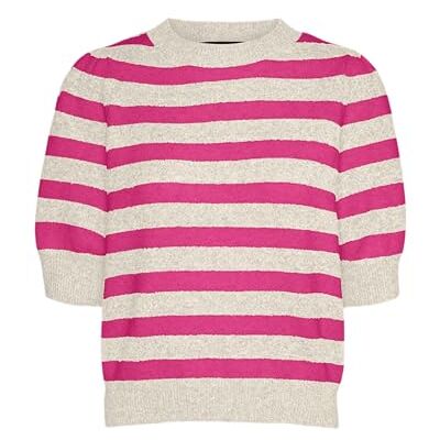 Vero Moda Vmdoffy 2/4 ronde hals trui Ga Noos trui voor dames, M M Vero Moda Vmdoffy 2/4 ronde hals trui Ga Noos trui voor dames, M M