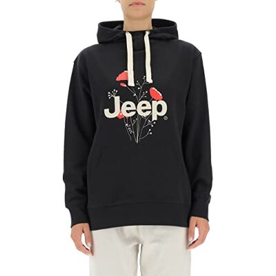 Jeep J Oversized damessweatshirt met capuchon Botanical J22w lange gebreide damestrui met capuchon Jeep J Oversized damessweatshirt met capuchon Botanical J22w lange gebreide damestrui met capuchon