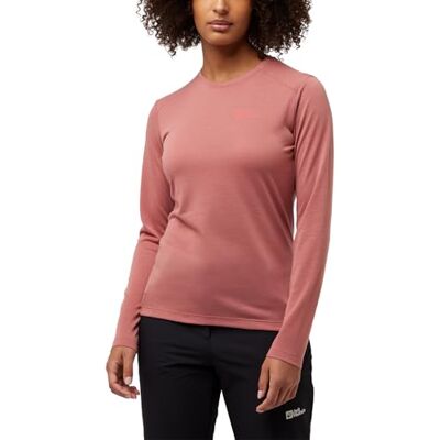 Jack Wolfskin Vonnan Ls T W T-shirt voor dames Jack Wolfskin Vonnan Ls T W T-shirt voor dames